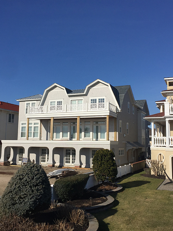 New Construction in Ocean City, NJ Clean Lines Painting